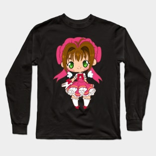 chibi Sakura Long Sleeve T-Shirt